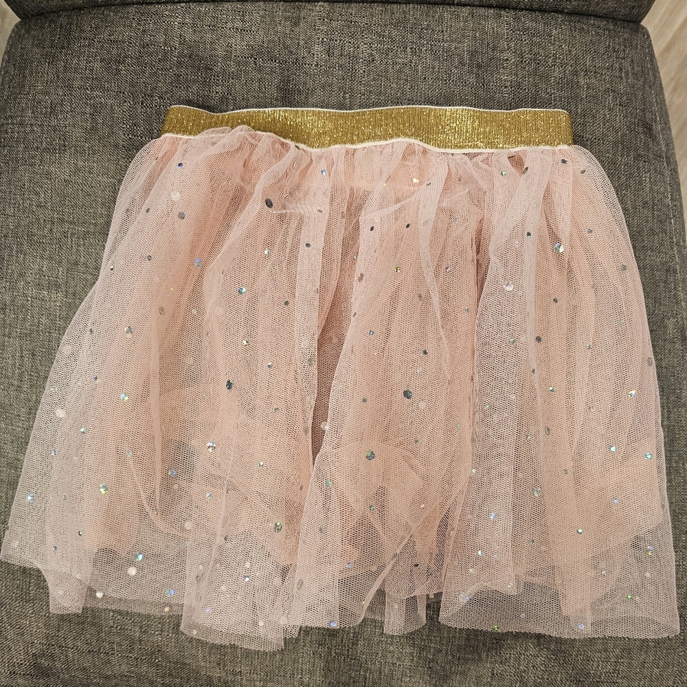3T pink glitter tutu dress